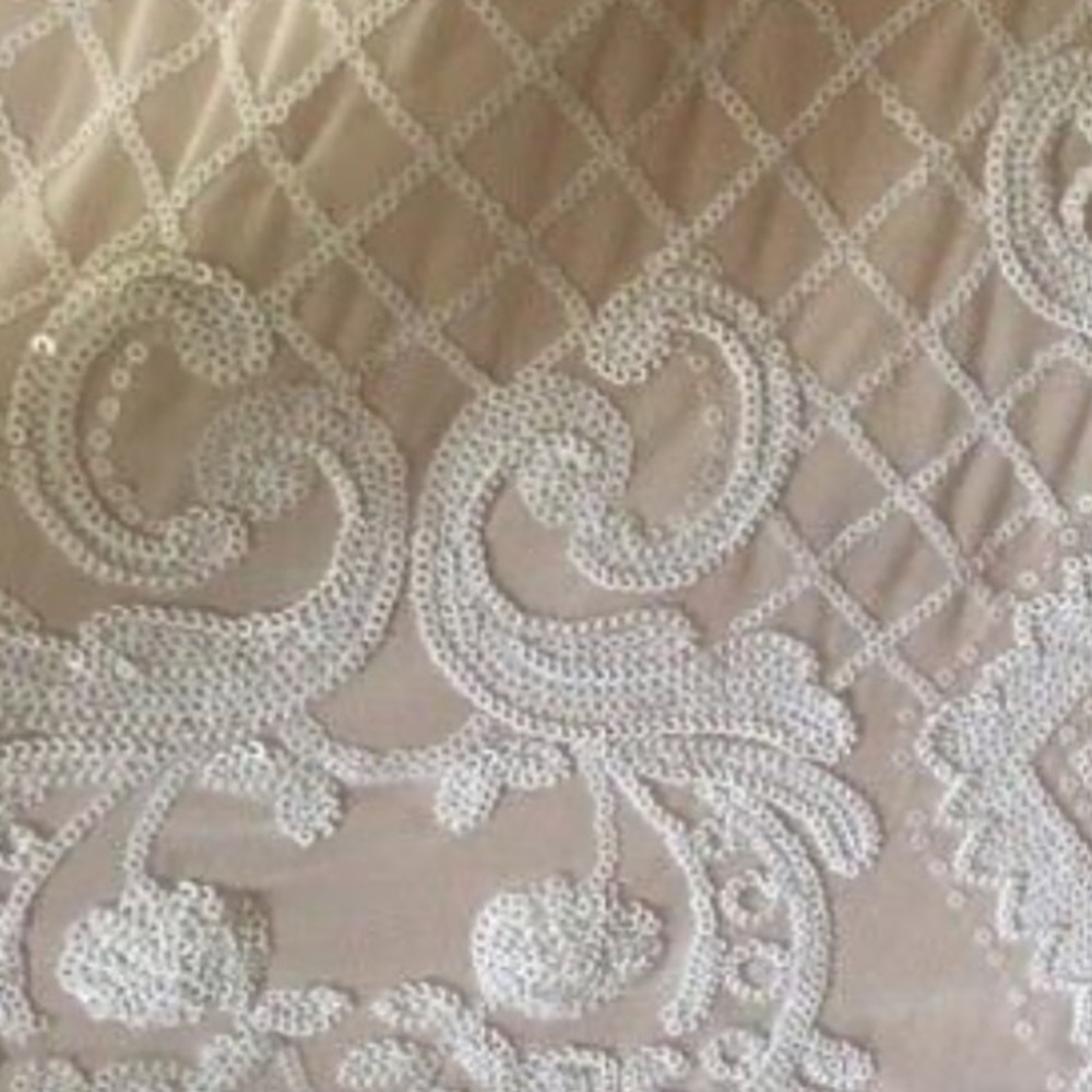 BHLDN Jennings Lace Wedding Gown Size 12 Bridal Dress - Picture 2 of 4
